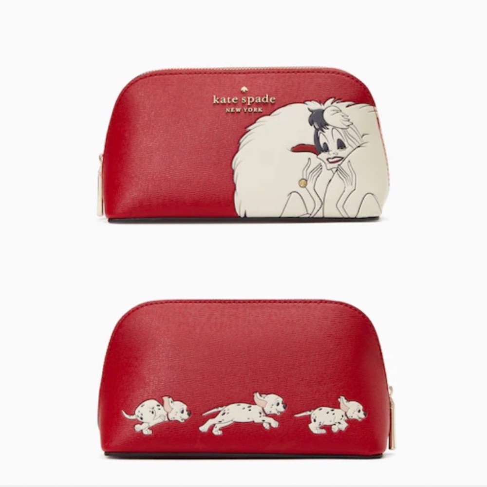 Kate Spade 101 Dalmatian Make Up bag